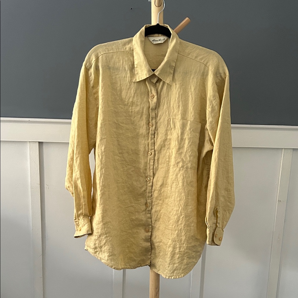 Eddie Bauer Linen Shirt